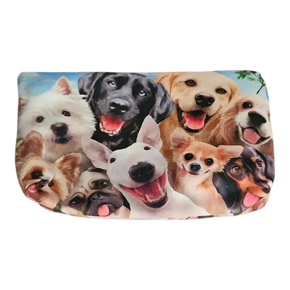 Dog Print Pet Accessory Pouch